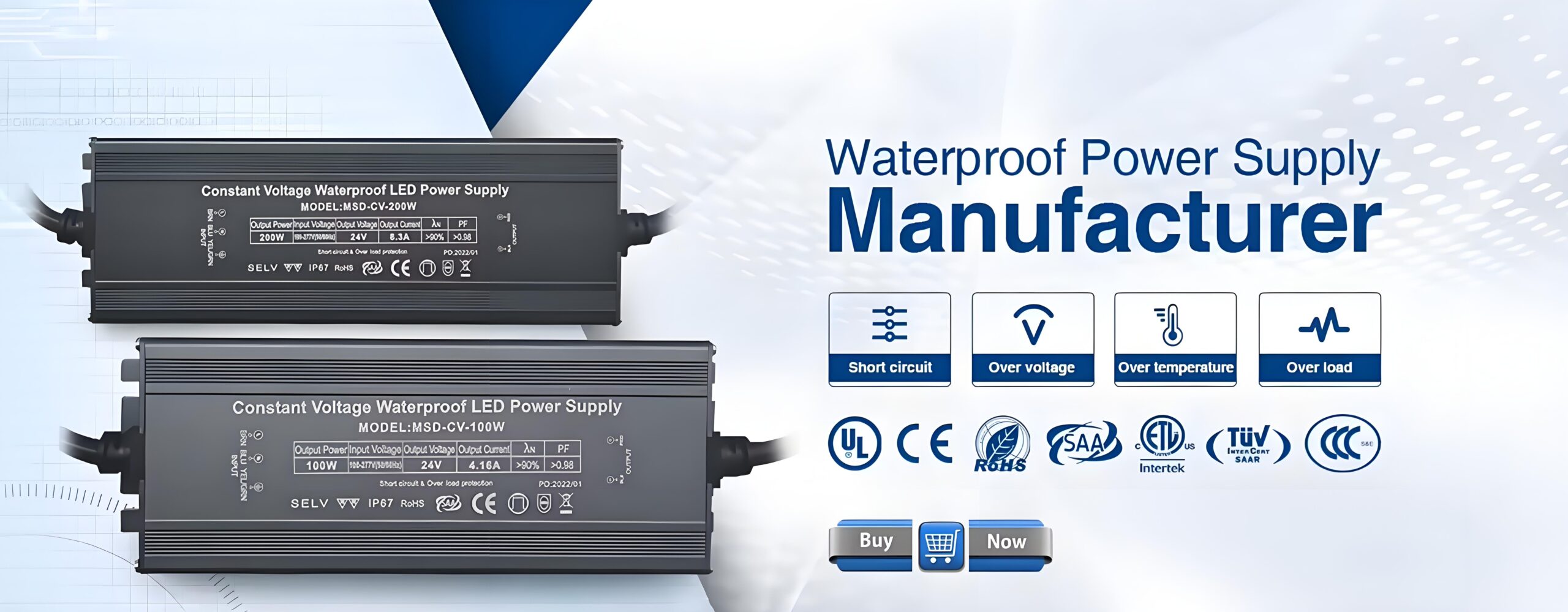 IP67 Waterprof Series